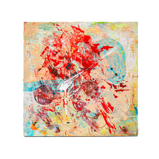 Revenge in Red, 18x18